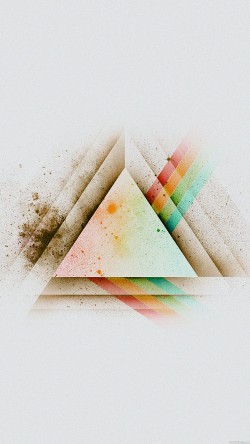 ac09-wallpaper-triangle-art-white-rainbow-illust-graphic