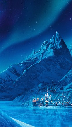 ac70-wallpaper-elsa-frozen-castle-queen-disney-illust-snow-art