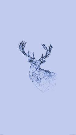 ad30-deer-animal-illust-blue