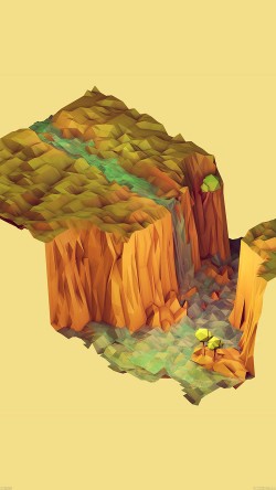ae55-illust-falls-triangle-art-nature