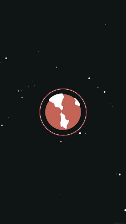 ah18-earth-red-planet-minimal-simple-illust-art