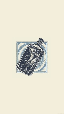ai19-rat-in-bottle-art-illust-cute-minimal