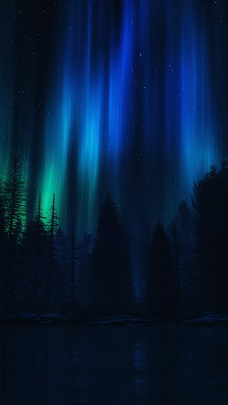 ao04-aurora-night-sky-dark-blue-nature-art