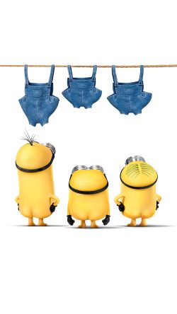 ar89-minions-despicable-nude-me-cute-yellow-art-illustration
