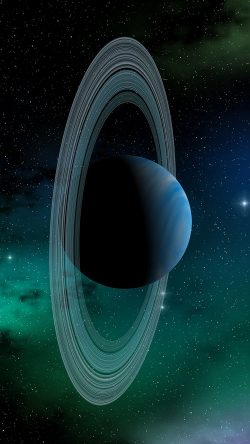 at78-space-planet-saturn-blue-star-art-illustration