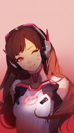 at81-dva-overwatch-cute-anime-game-art-illustration-red
