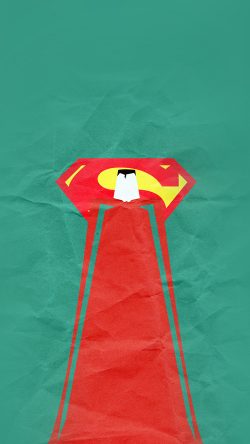au68-superman-minimal-art-illustration-art-green