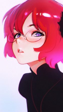 au99-ilya-kuvshinov-girl-cute-pink-illustration-art