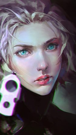 av93-yanjun-cheng-gun-fight-paint-illustration-art