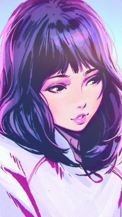 aw58-ilya-kuvshinov-girl-blue-face-illustration-art