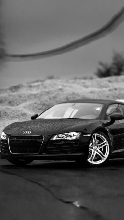 ax28-audi-car-rain-illustration-art-bw-dark