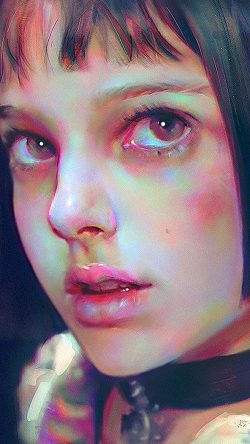 ax51-matilda-leon-paint-illustration-art-yanjun-cheng-blue