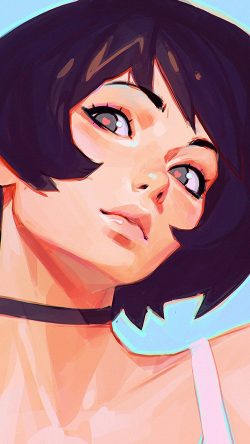 az35-girl-face-ilya-kuvshinov-illustration-art