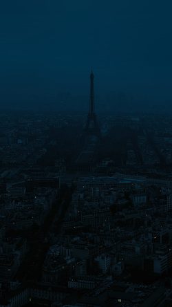 bb42-paris-dark-blue-city-illustration-art