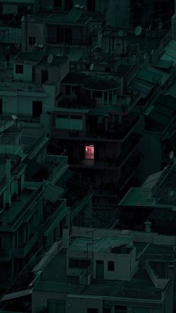 bf46-minimal-dark-architecture-art-green