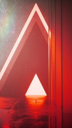 bh21-triangle-digital-light-red-art
