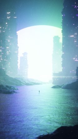 bi77-art-future-abastract-cg-graphic-art-blue