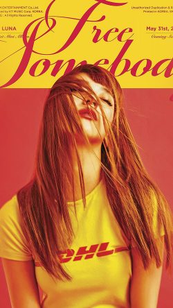hi95-luna-album-cover-kpop-art-red-yellow-girl