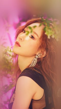 hq99-girl-flower-red-cute-kpop
