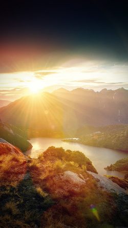 mq50-sunshine-mountain-sky-blue-spring-nature-vignette