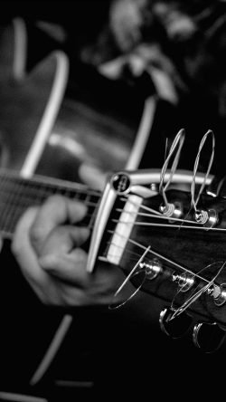 mt18-guitar-music-art-bw-dark-yamaha