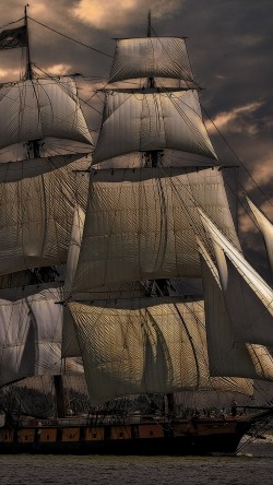 na84-great-ship-sea-cruise-water-fall-nature