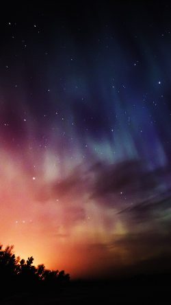 nb51-sky-aurora-night-stars-wonderful-rainbow