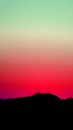 nd99-sunset-sky-minimal-nature-red-green