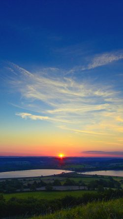 ni15-sunset-peace-land-sky-blue-nature-summer