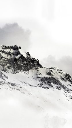 nl03-mountain-white-snow-winter-minimal
