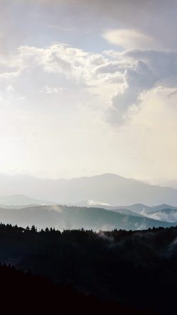 nn57-mountain-morning-sky-bird-dark-nature