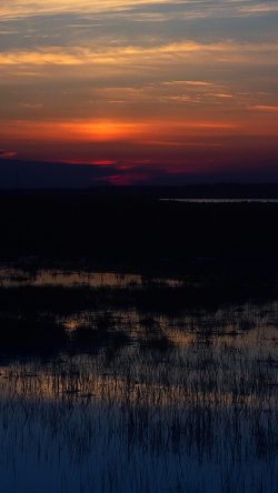 no09-sunset-nature-river-lake-mountain-red